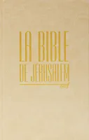 Bible de Jérusalem, compacte, crème - couverture rigide, tranche or