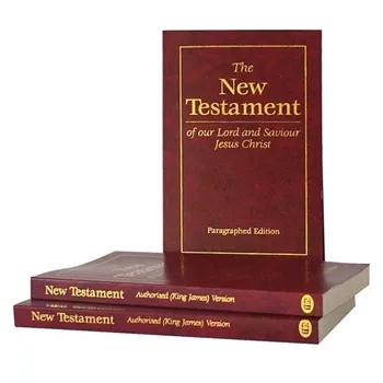 Englisch, Neues Testament King James Version, broschiert, rot