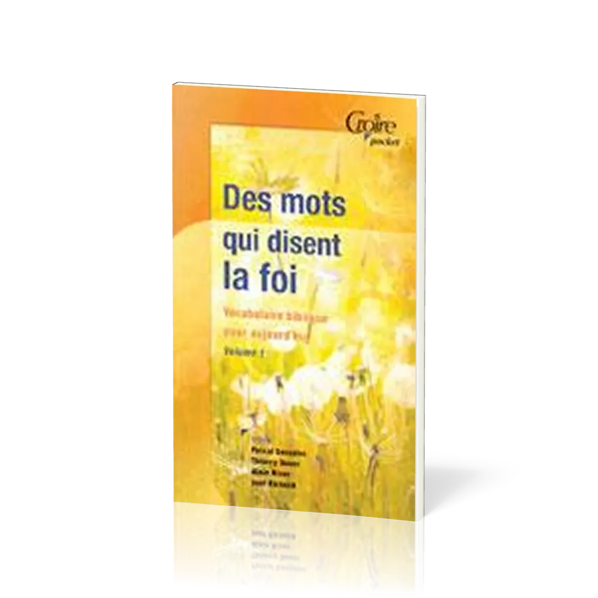 Des mots qui disent la foi - Vocabulaire biblique pour aujourd'hui - Volume1