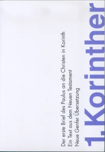 NGÜ 1. KORINTHERBRIEF