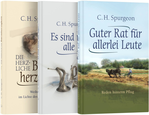 Buchpaket Charles H. Spurgeon - 3 Bücher im Paket