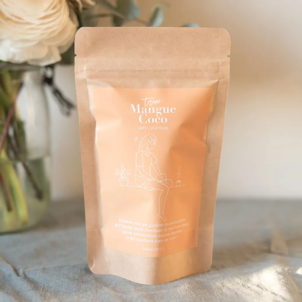 Tisane Mangue Coco - Sachet 50g