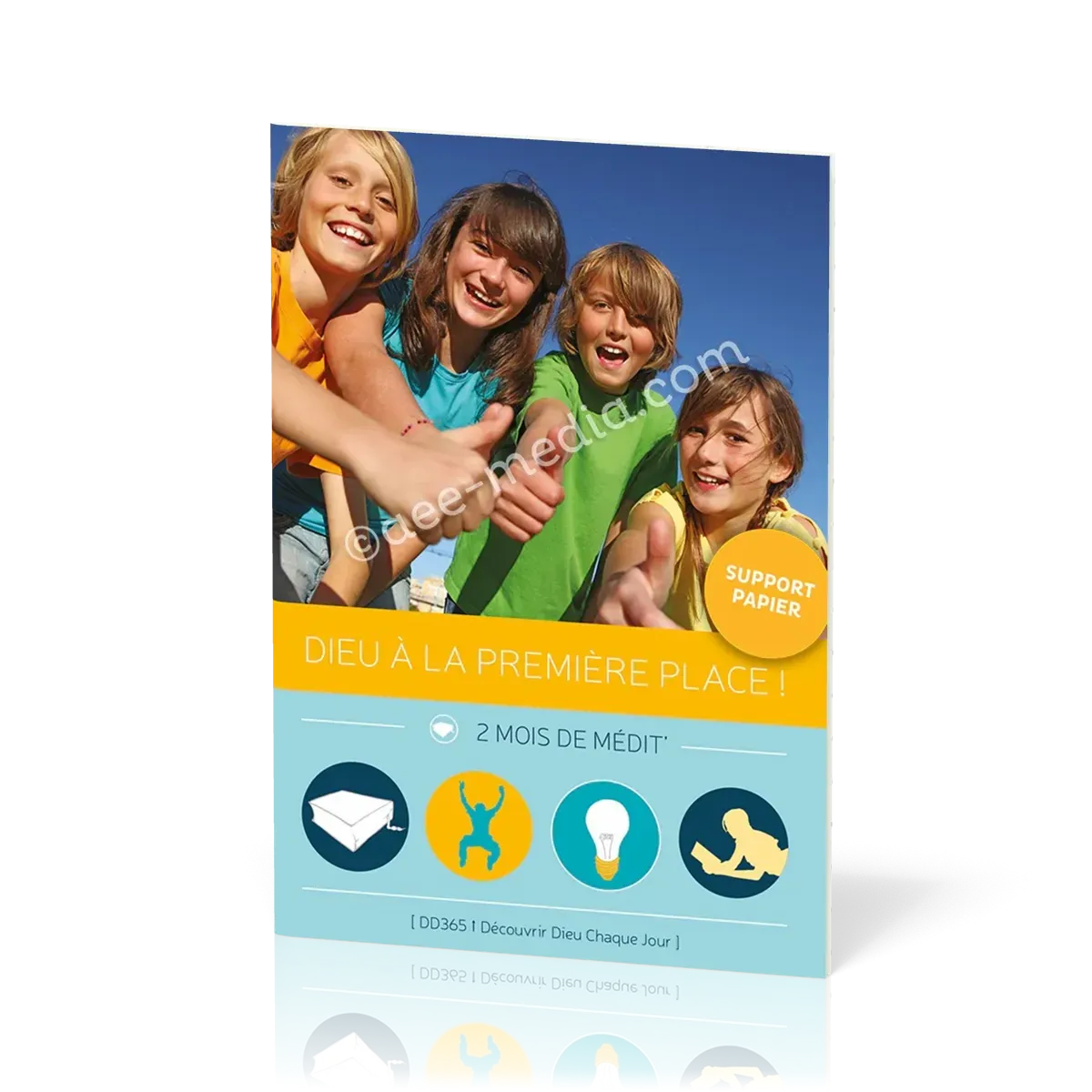 Dieu à la première place ! - Découvrir Dieu chaque jour carnet No 4 (8-12 ans)