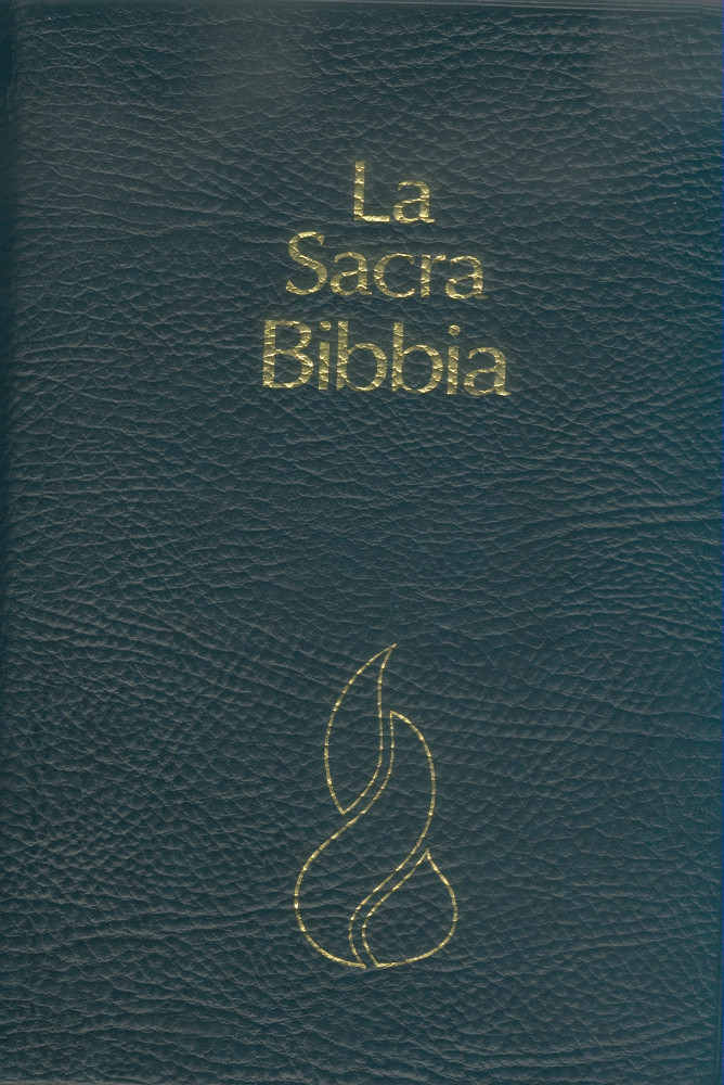 ITALIEN BIBLE, NUOVA RIVEDUTA MINI, SIMILI, NOIR