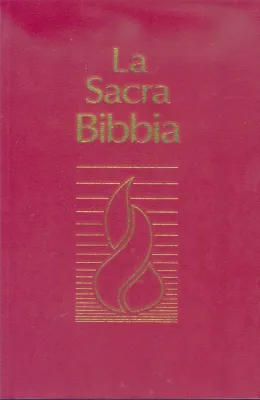 ITALIENISCH, BIBLE N.R. BROCHE GRENAT