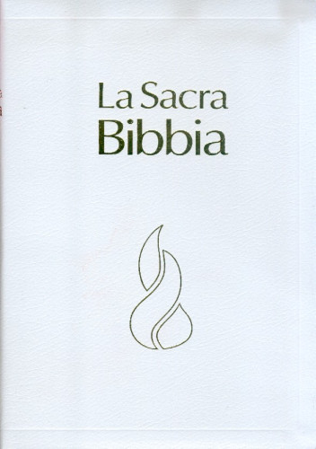 ITALIENISCH, BIBEL NUOVA RIVEDUTA, PARALLELSTELLEN, FIBROLEDER, WEISS