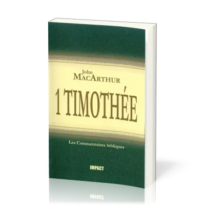 1 Timothée  - [Les Commentaires bibliques]