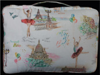 Organiseur tissu imprimé, Psaume 18.28 à l’intérieur