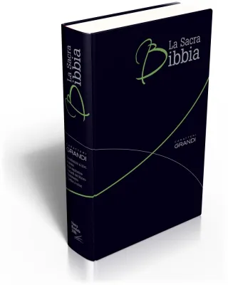 Italienisch, Bibel Nuova Riveduta 2006, Grossdruck, Flexibler Einband, Fibroleder, Schwarz