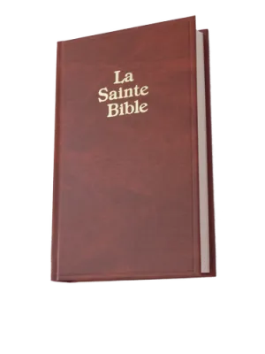 Bible Darby, petit format, brune - couverture rigide, vivella