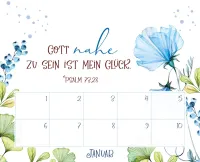 Geburtstagskalender immerwährend Gesegnet Geburtstagskalender immerwährend Gesegnet