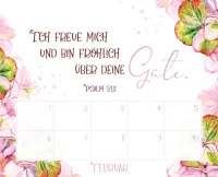 Geburtstagskalender immerwährend Gesegnet Geburtstagskalender immerwährend Gesegnet