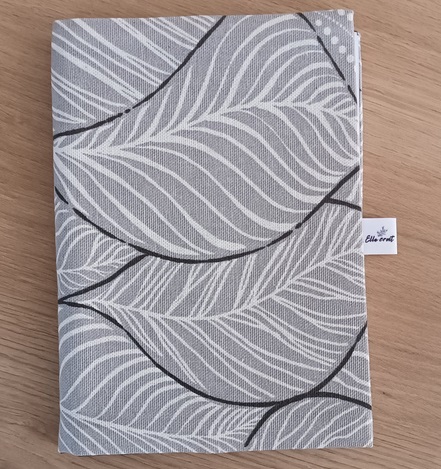 Agenda Planner "Elle croit" [Gris feuille] - couverture en tissu