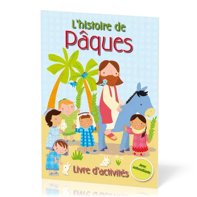 Histoire de Pâques (L') - Livre d'activités avec autocollants