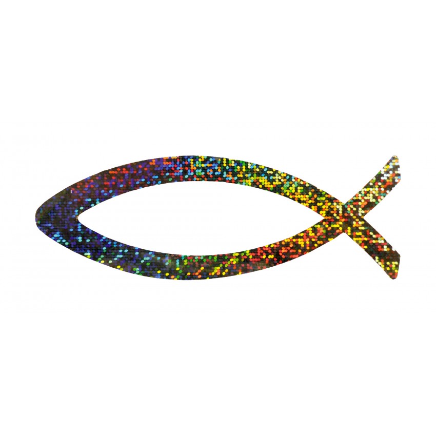 Ichtus magnétique «Arc-en-ciel»