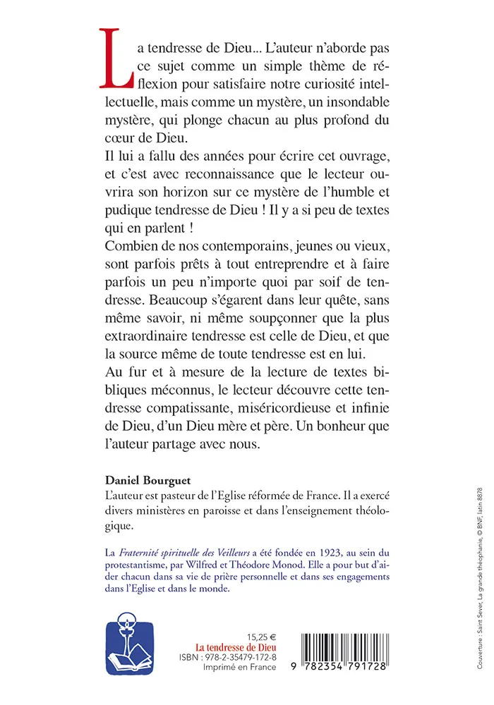 Tendresse de Dieu (La) - [collection Veillez et priez]