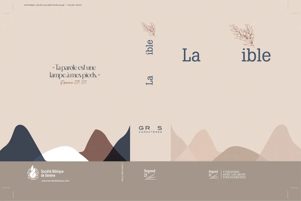 Segond 21-Bibel, französisch, Großdruck - gepolstertes Hardcover