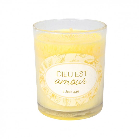 Bougie Parfumée - Senteur Vanille et bois de santal