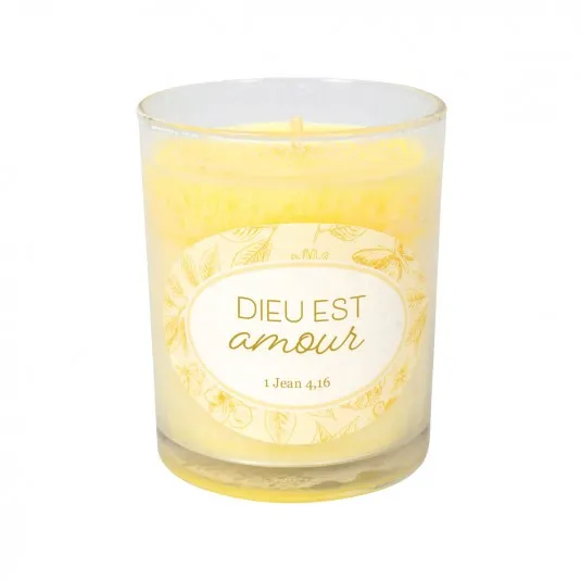 Bougie Parfumée - Senteur Vanille et bois de santal