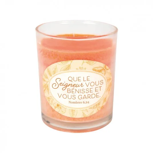 Bougie parfumée senteur orange