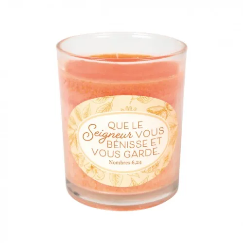 Bougie parfumée senteur orange