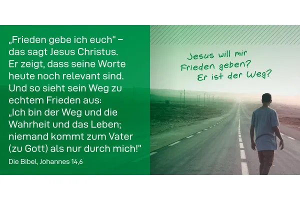 #FRIEDEN - Ein evangelistisches Verteilheft #FRIEDEN - Ein evangelistisches Verteilheft