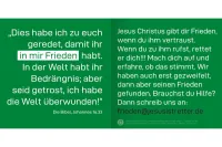 #FRIEDEN - Ein evangelistisches Verteilheft #FRIEDEN - Ein evangelistisches Verteilheft