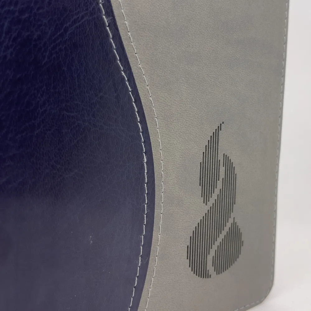 ITALIEN BIBLE, NUOVA RIVEDUTA, DUO SOUPLE GRIS/BLEU, TR. ARGENTÉE - COMPACT