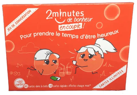 2 minutes de bonheur en couple ! - jeu de conversation
