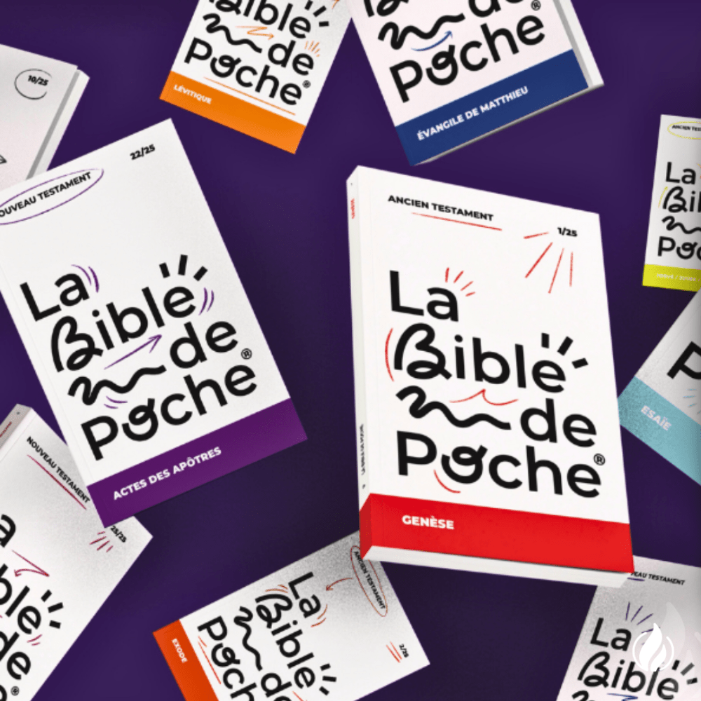   NOUVEAU :  La Bible de poche en 25 volumes ! 