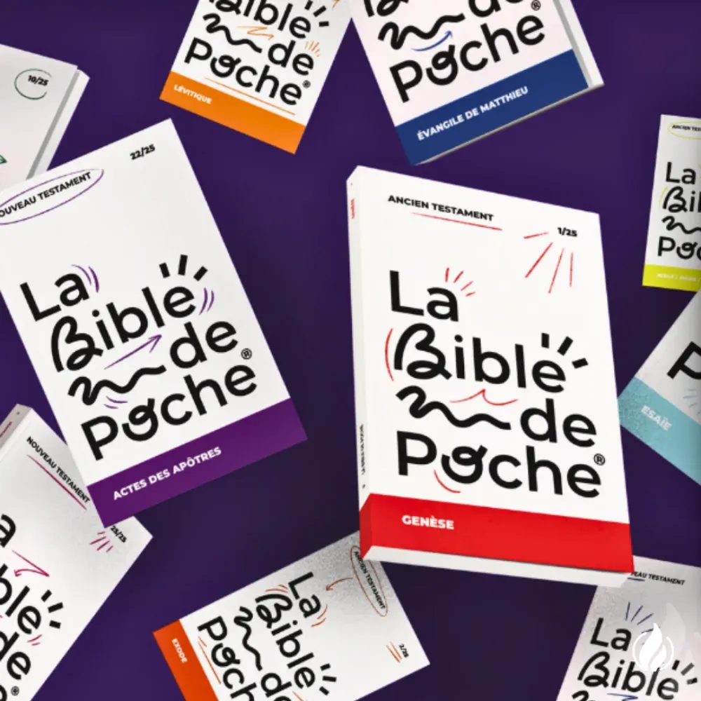   NOUVEAU :  La Bible de poche en 25 volumes ! 